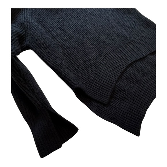 Wilfred Free Black Merino Wool Turtleneck Sweater - Size Medium - Picture 6 of 13